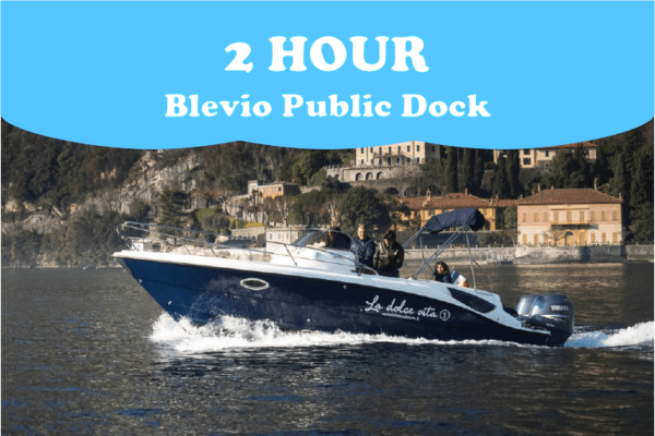 Private Boat Tour Como Lake - 2 hours - Eolo - Blevio Public Dock