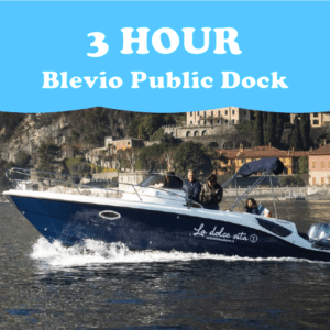 Private Boat Tour Como Lake - 3 hours – Eolo – Blevio Public Dock