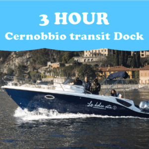 Private Boat Tour Como Lake - 3 hours – Eolo – Cernobbio transit Dock