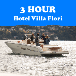 Private Boat Tour Como Lake - 3 hours – Invictus 280 SX – Como Hotel Villa Flori