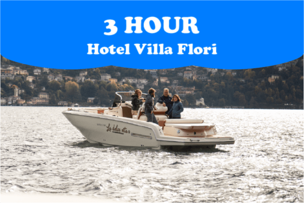 Private Boat Tour Como Lake - 3 hours – Invictus 280 SX – Como Hotel Villa Flori