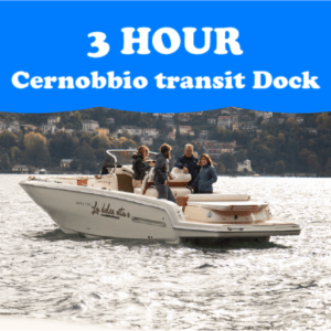 Private Boat Tour Como Lake - 3 hours – Invictus 280 SX – Cernobbio transit Dock