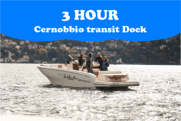 Private Boat Tour Como Lake - 3 hours – Invictus 280 SX – Cernobbio transit Dock